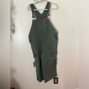 Vintage Gloria Vanderbilt Olive Green overalls